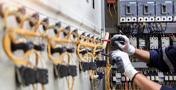 Professional Electrician technician working in Jackson Center, OH